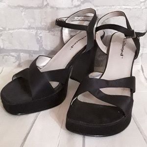 Black Strappy Heels